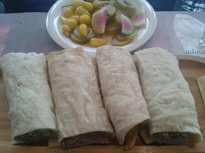 Drehspieß im Fladenbrot