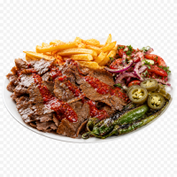 Drehspießteller Gemüse